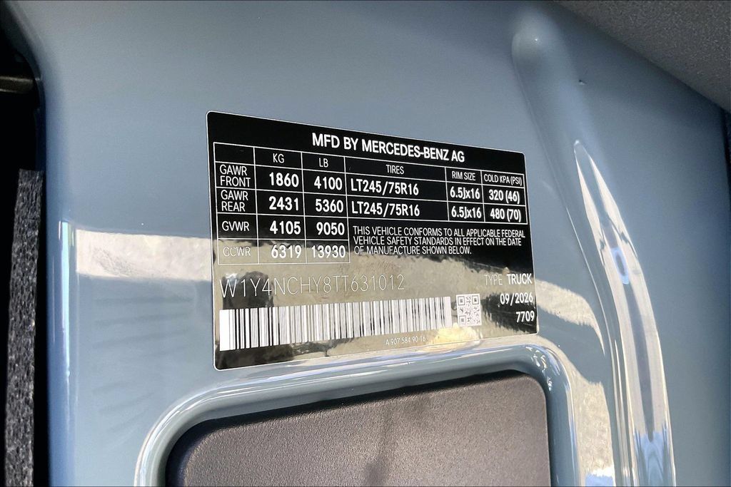 New 2026 Mercedes-Benz Sprinter 2500 image 11