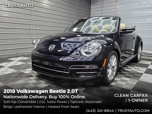 Used 2018 Volkswagen Beetle 2.0T S w/ Style & Comfort Package FWD image 1