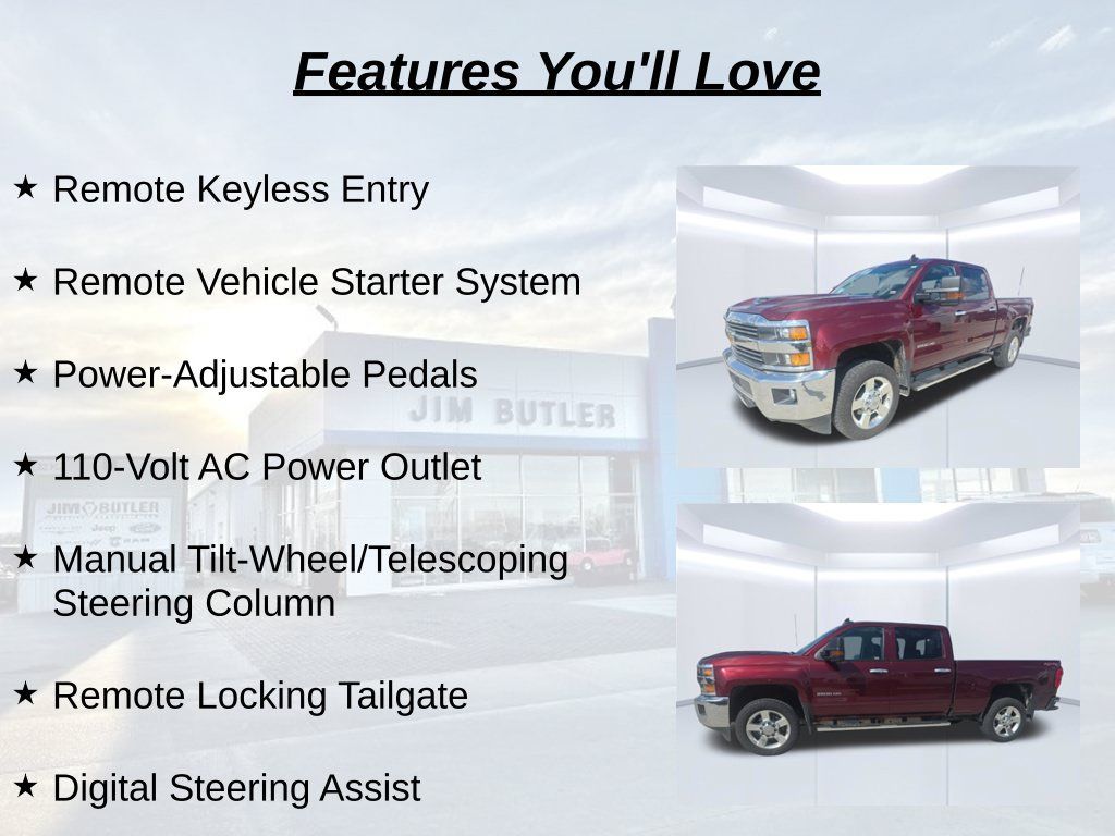 Used 2017 Chevrolet Silverado 2500 LT w/ LT Convenience Package AWD/4WD image 19