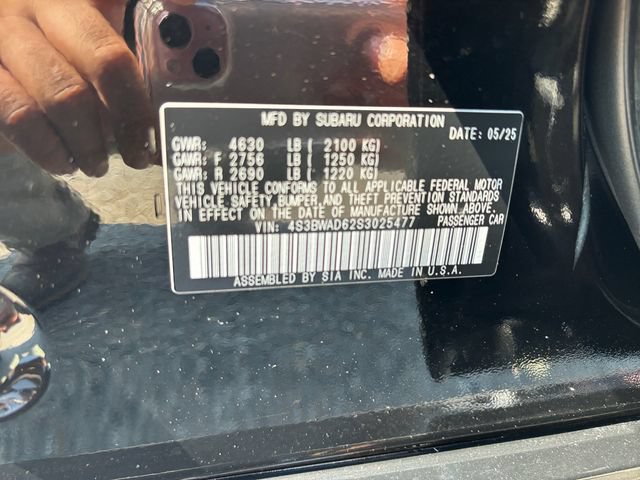 Certified 2025 Subaru Legacy Premium AWD/4WD image 25