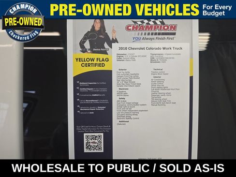 Used 2010 Chevrolet Colorado W/T RWD image 36