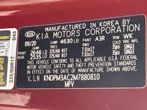 Certified 2021 Kia Sportage LX FWD image 34
