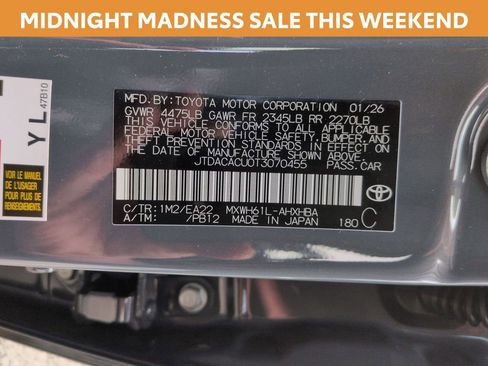 New 2026 Toyota Prius XSE Premium image 27