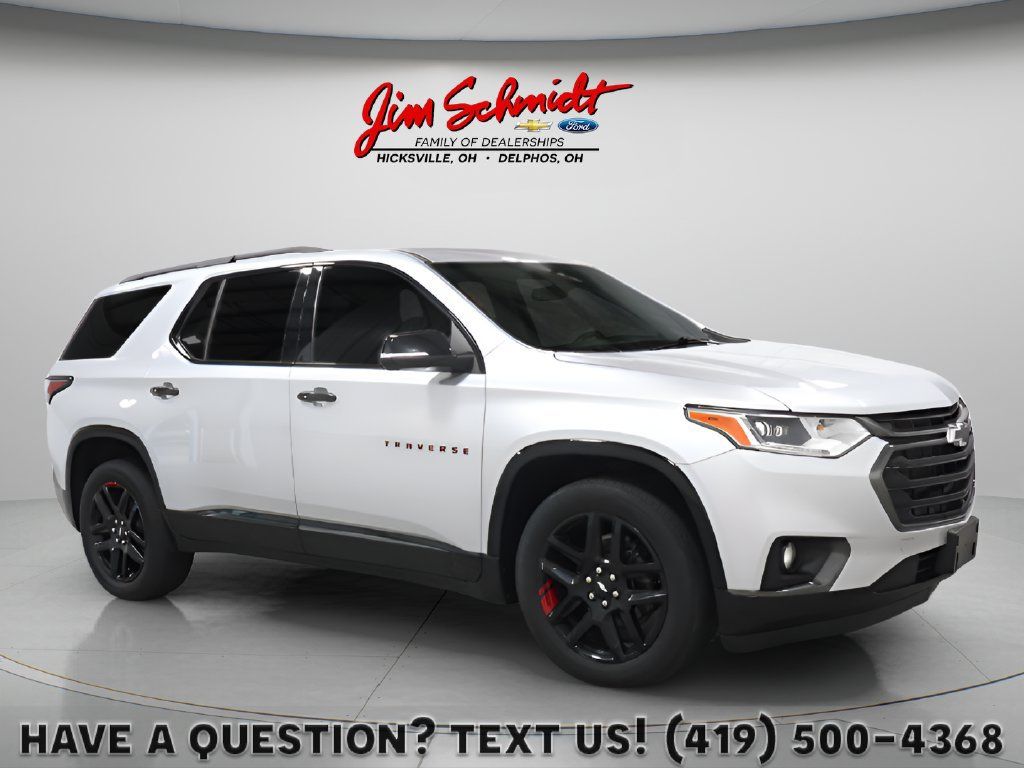 Used 2021 Chevrolet Traverse Premier w/ Redline Edition AWD/4WD image 1