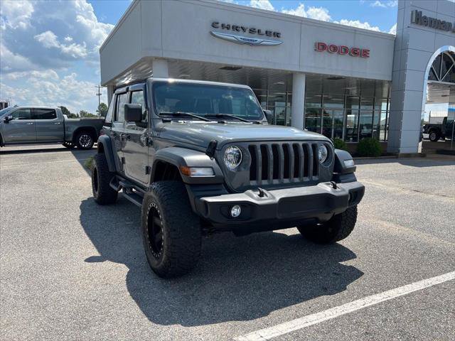 Certified 2022 Jeep Wrangler Unlimited Sport AWD/4WD image 1