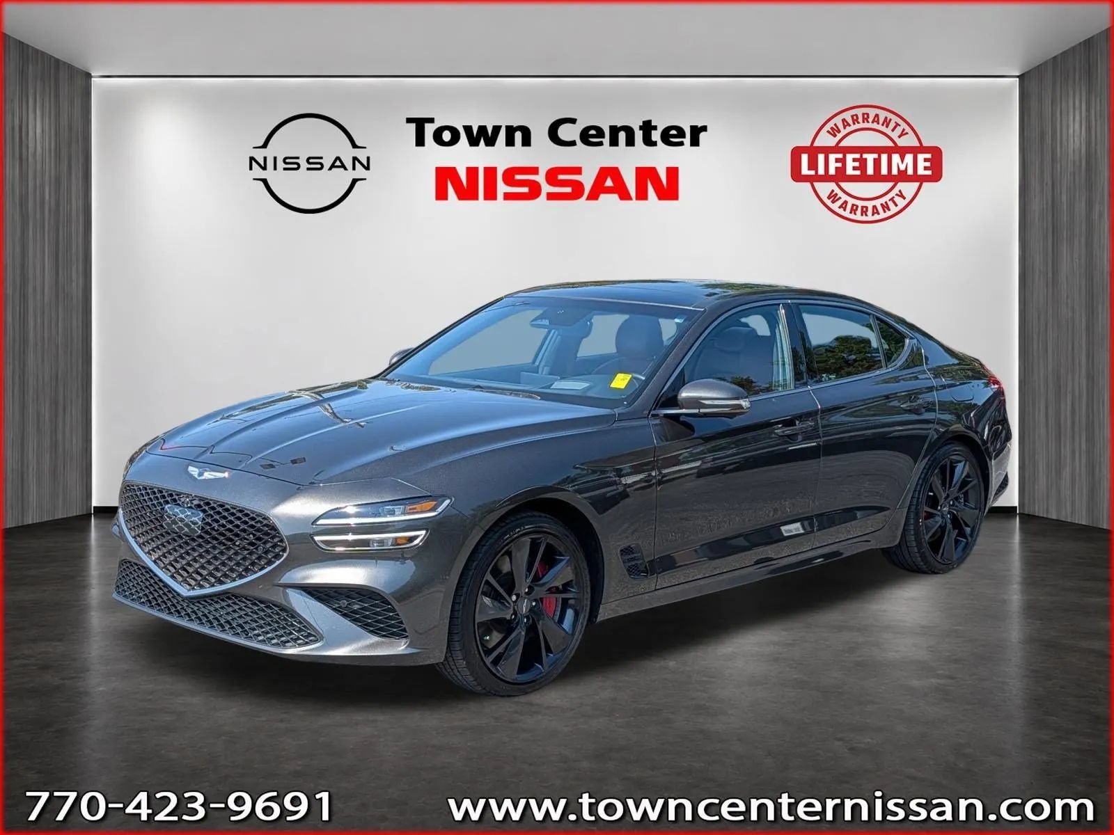 Used 2023 Genesis G70 3.3T w/ Sport Prestige Package RWD image 3