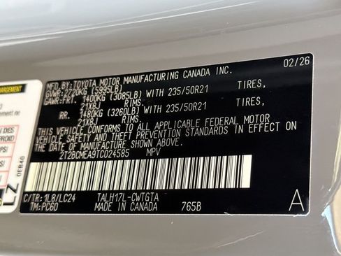 Certified 2026 Lexus RX 500h F Sport w/ Appearance Package AWD/4WD image 11