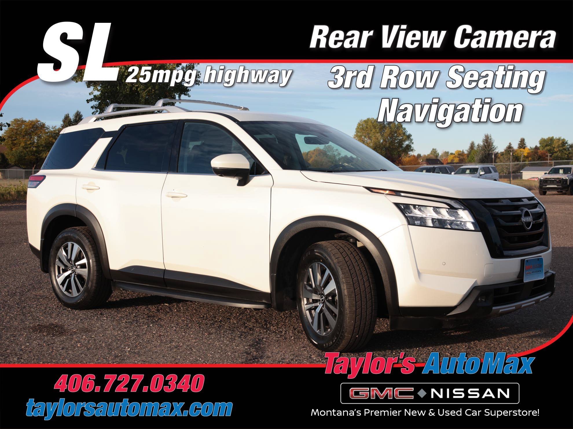 Used 2023 Nissan Pathfinder SL w/ Black Appearance Package AWD/4WD image 1