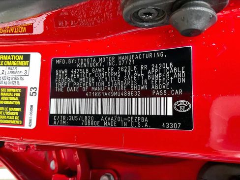 Used 2021 Toyota Camry XSE image 35