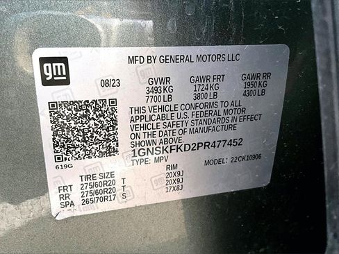 Used 2023 Chevrolet Suburban Premier image 19