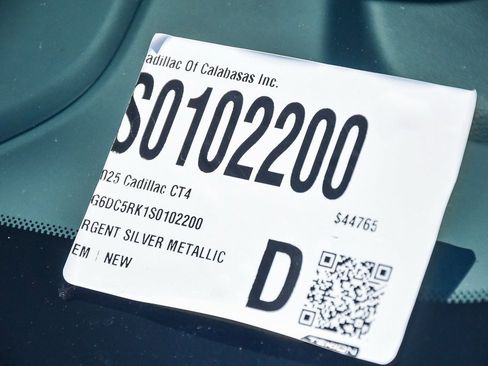 New 2025 Cadillac CT4 Sport image 32