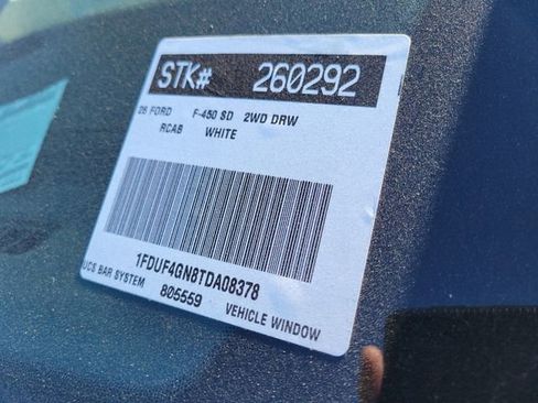 New 2026 Ford F450 XL w/ XL Chrome Package image 21