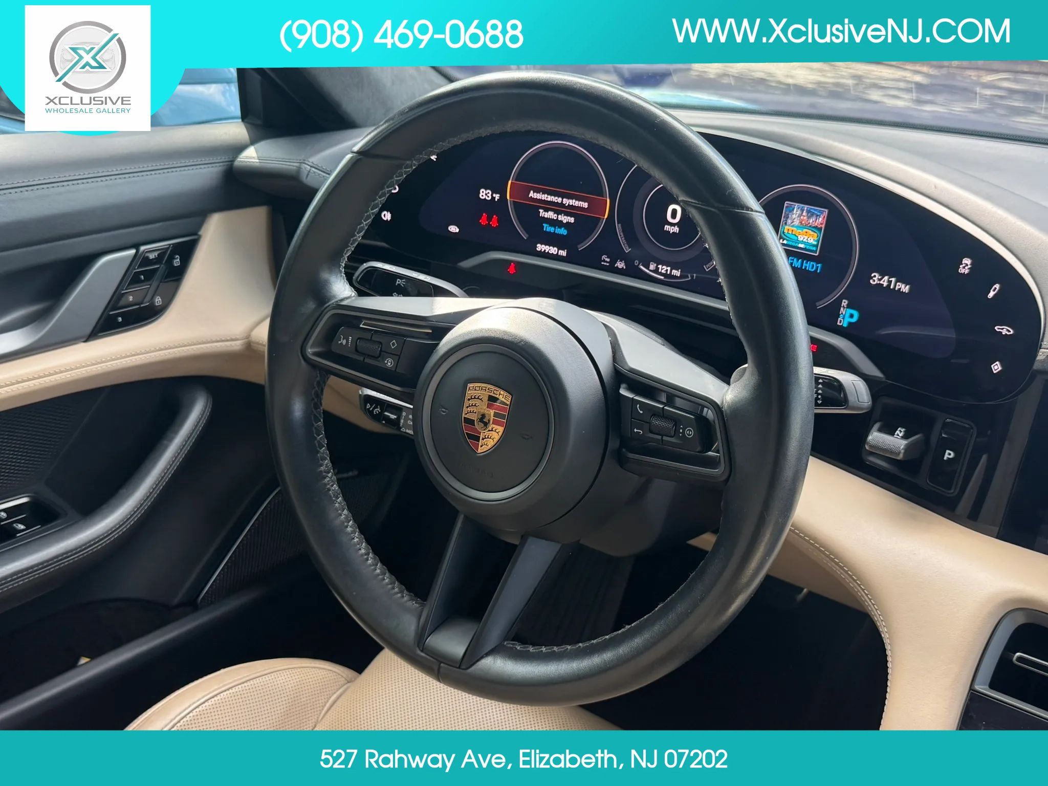 Used 2020 Porsche Taycan Turbo w/ Premium Package AWD/4WD image 14