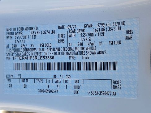 Used 2024 Ford Ranger XLT w/ Technology Package image 36