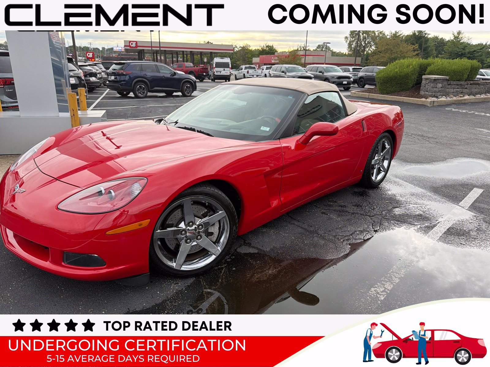 Used 2008 Chevrolet Corvette Convertible w/ Preferred Equipment Group RWD image 1