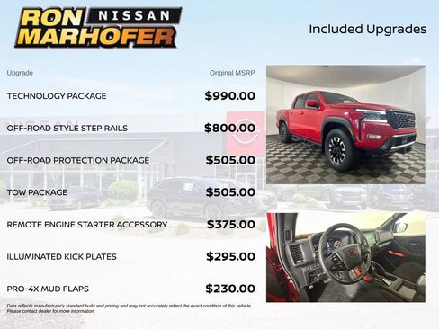 Used 2023 Nissan Frontier PRO-4X w/ Technology Package AWD/4WD image 6