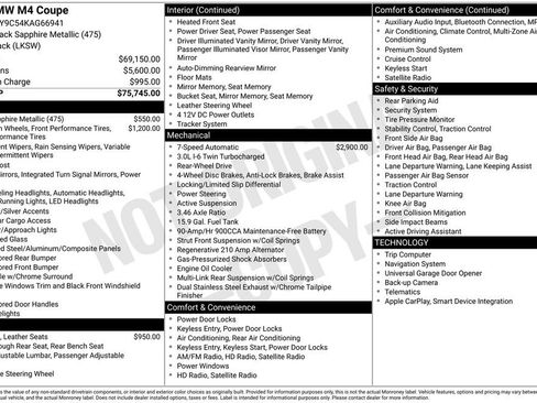 Used 2019 BMW M4 Coupe image 6