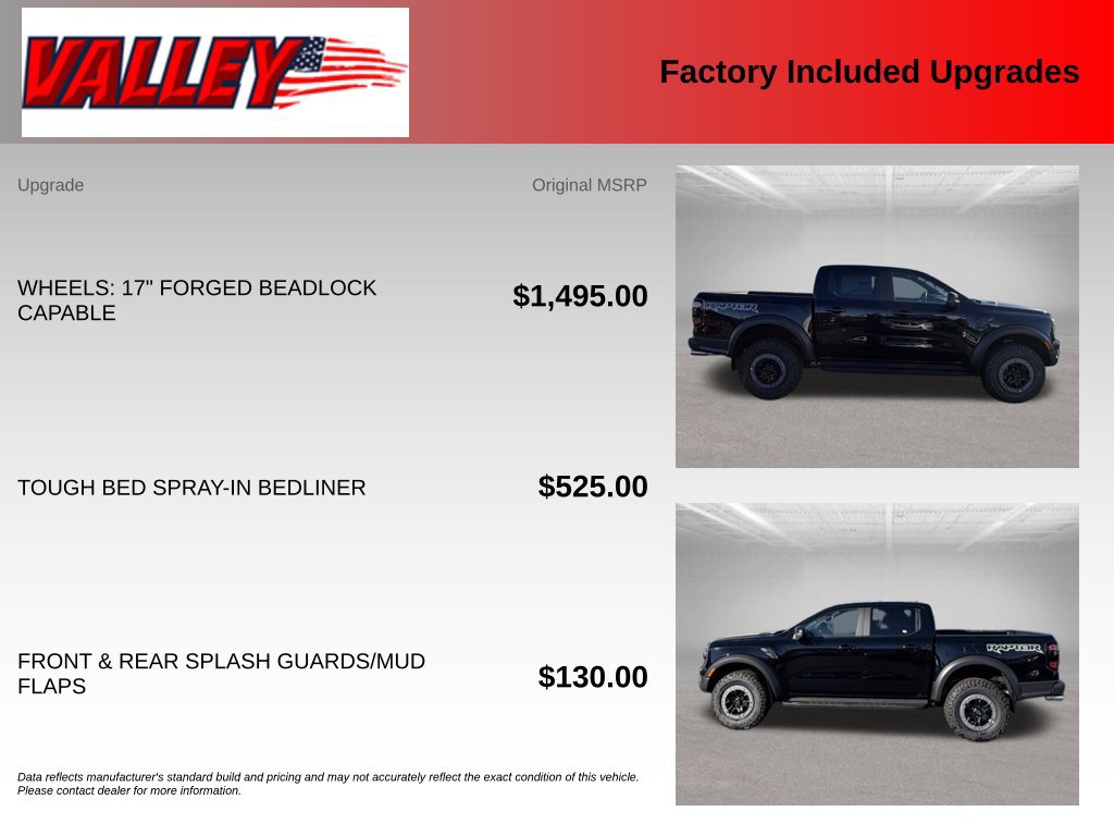 New 2026 Ford Ranger Raptor AWD/4WD image 4