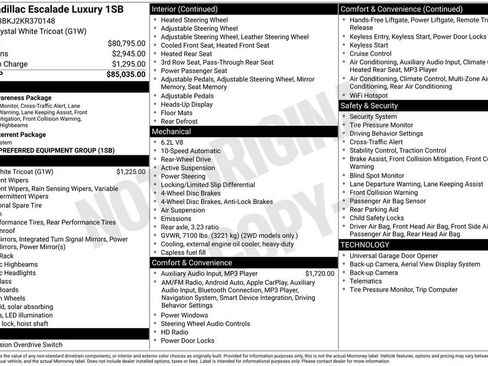 Used 2019 Cadillac Escalade Luxury image 6