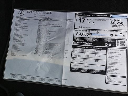 New 2024 Mercedes-Benz GLE 580 4MATIC image 34