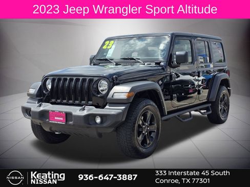 Used 2023 Jeep Wrangler Unlimited Sport AWD/4WD image 2