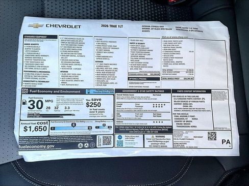 New 2026 Chevrolet Trax LT w/ Driver Confidence Package image 13