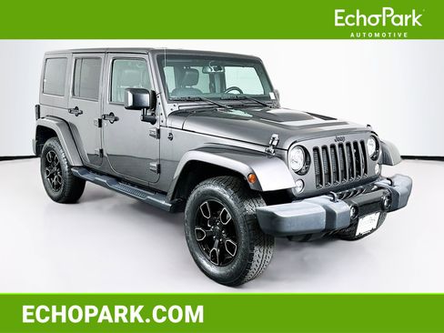 Used 2018 Jeep Wrangler Unlimited Sahara AWD/4WD image 1