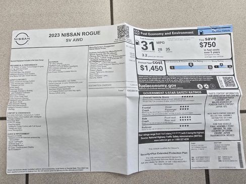 Used 2023 Nissan Rogue SV w/ SV Premium B Package AWD/4WD image 38