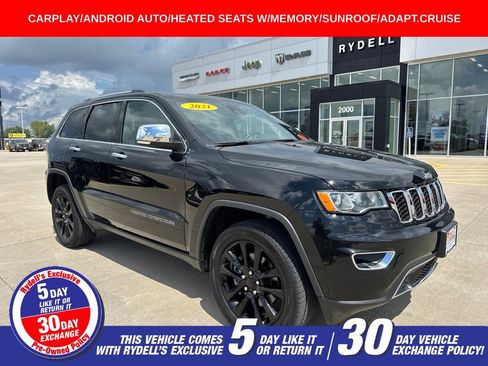 Used 2021 Jeep Grand Cherokee Limited AWD/4WD image 1