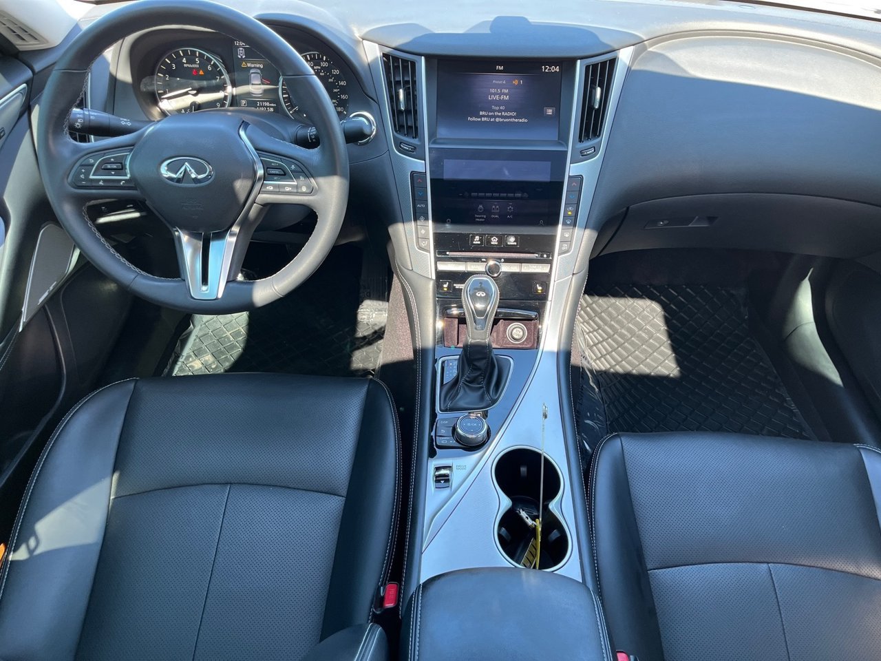 Certified 2023 INFINITI Q50 Luxe w/ Cargo Package RWD image 12