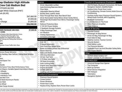 Used 2023 Jeep Gladiator Overland AWD/4WD image 6