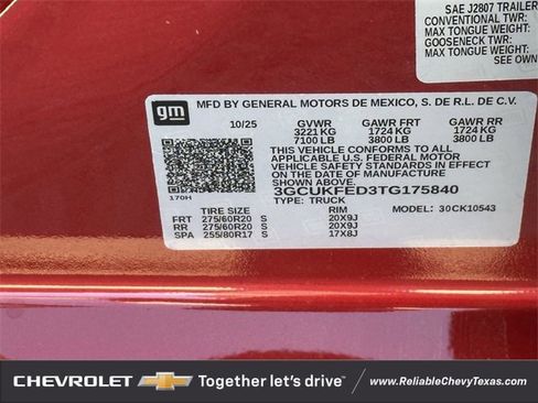 New 2026 Chevrolet Silverado 1500 LT Trail Boss w/ LT Trail Boss Premium Package image 29