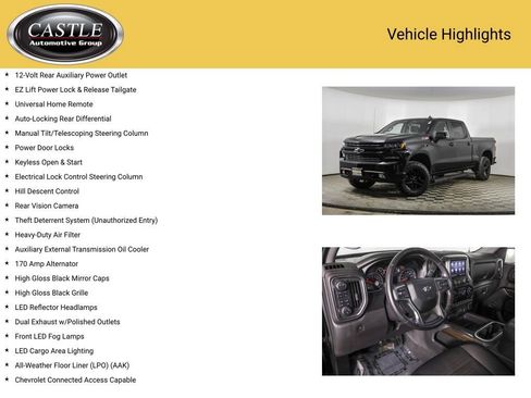 Used 2021 Chevrolet Silverado 1500 LT Trail Boss w/ Convenience Package II AWD/4WD image 20