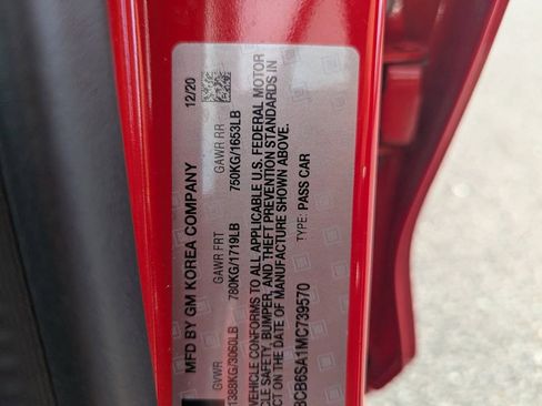 Certified 2021 Chevrolet Spark LS image 26