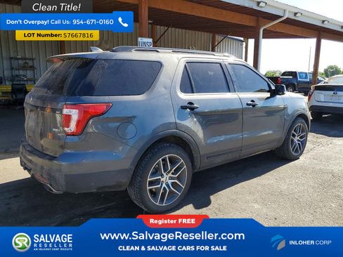 Used 2017 Ford Explorer Sport w/ Equipment Group 401A AWD/4WD image 4