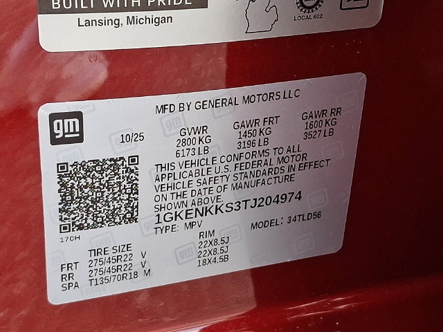 New 2026 GMC Acadia Elevation w/ Black Edition FWD image 17