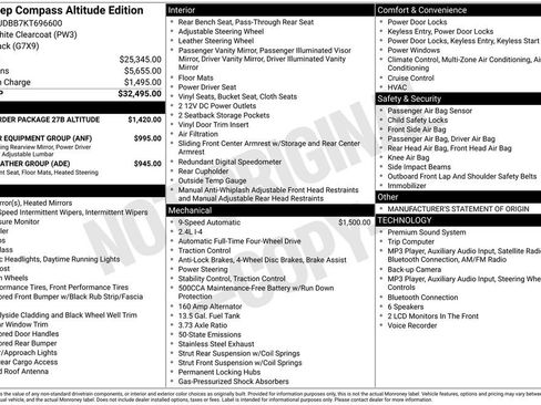Used 2019 Jeep Compass Latitude AWD/4WD image 2