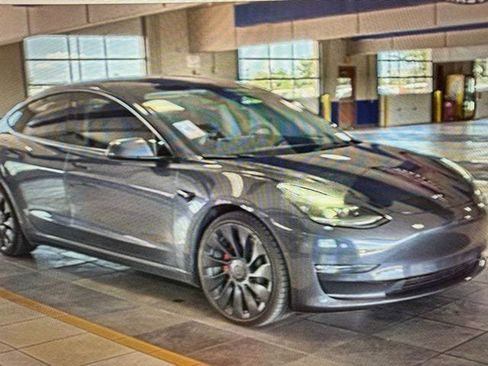 Used 2022 Tesla Model 3 Performance AWD/4WD image 1