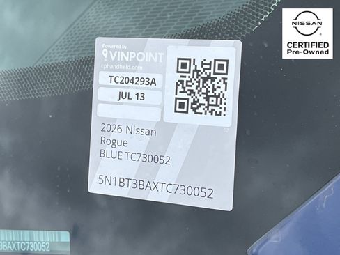 Certified 2026 Nissan Rogue SV w/ Cold Weather Package FWD image 31