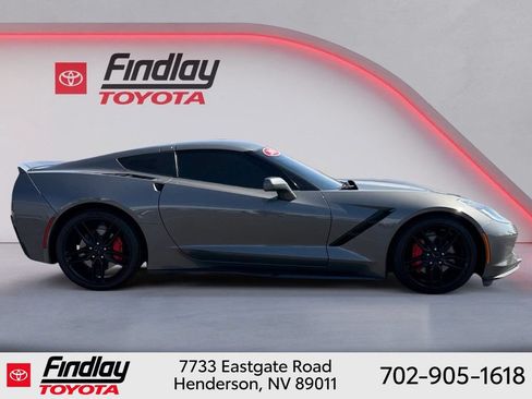 Used 2016 Chevrolet Corvette Stingray Coupe w/ Carbon Flash Badge Package RWD image 11