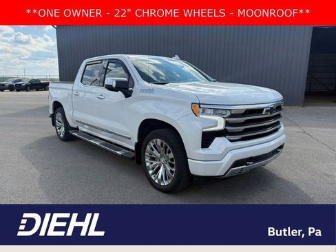 Used 2023 Chevrolet Silverado 1500 High Country w/ Technology Package AWD/4WD image 1