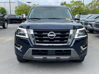 Used 2021 Nissan Armada Platinum w/ Captain's Chairs Package RWD video 2