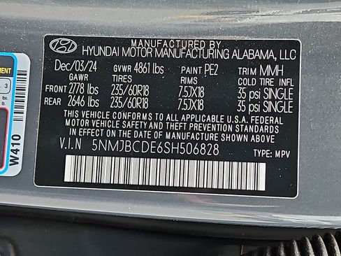 Used 2025 Hyundai Tucson SEL AWD/4WD image 27