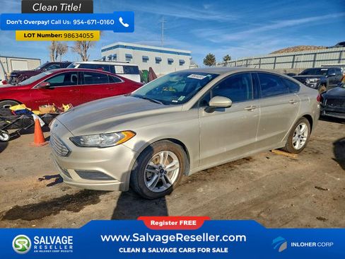 Used 2018 Ford Fusion SE w/ Fusion SE Technology Package image 1