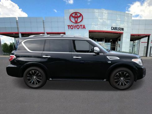 Used 2019 Nissan Armada Platinum w/ Captain's Chairs Package AWD/4WD image 4