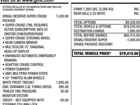 Certified 2023 GMC Sierra 1500 Denali image 2