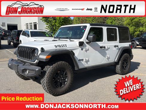 Used 2025 Jeep Wrangler Unlimited Sport S 4xe AWD/4WD image 1