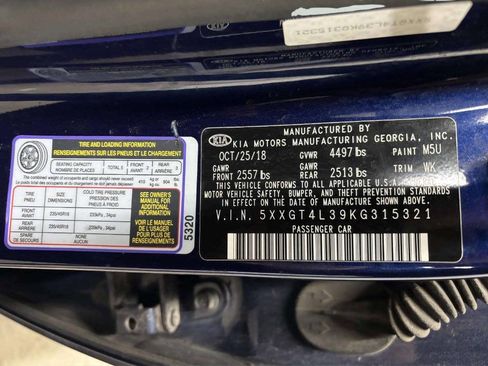 Used 2019 Kia Optima S w/ S Panoramic Sunroof Package image 41