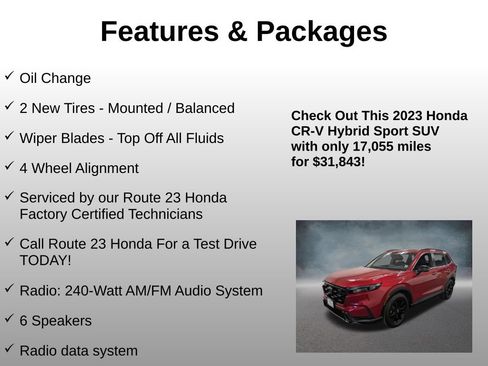 Certified 2023 Honda CR-V Sport image 4
