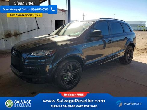 Used 2015 Audi Q7 3.0T S line Prestige w/ 21" S Line Plus Package AWD/4WD image 1